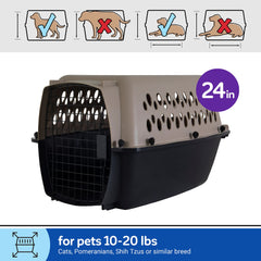Petmate Vari Dog Kennel — assemblage sans outils, rapide.