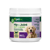 PetNC Hip & Joint Soft Chews offre une saveur foie dans une bouteille pratique.