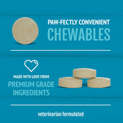 Chien heureux avec pelage sain grâce à PetNC Natural Care.