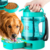 PETNF gourde-bol portable pour chien – grande capacité idéale pour sorties longues