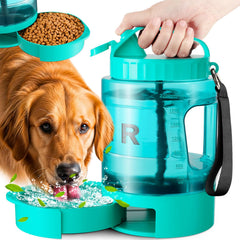PETNF gourde-bol portable pour chien – grande capacité idéale pour sorties longues