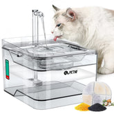 PETNF fontaine-eau-chat-3l : hydratation stable pour chats et petits chiens.