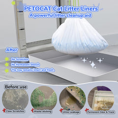 Liner PETOCAT en LDPE 2 mil, résistant et durable.
