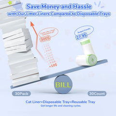 PETOCAT liner inodore et opaque prolonge les cycles.