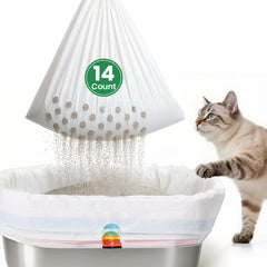 PETOCAT sacs-litiere-filtrants-7-jours : changement facile et hygiène durable.
