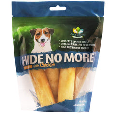 Pet's Choice HideNoMore – poulet jerky enrobé, friandise protéinée pour chiens.