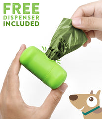 Ouverture facile et détachable des rouleaux Pets N Bags pour gagner du temps.