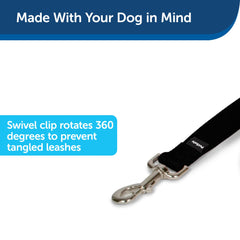 Attache rapide PetSafe pour un enfilage facile et sécurisé.