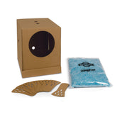 Petsafe boite-litiere-jetable ouverte, pratique pour les voyages rapides et le nettoyage facile.