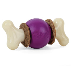 PetSafe Busy Buddy Bouncy Bone – vue générale montrant le ralentisseur pour chiens.