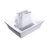 PetSafe Drinkwell Pagoda fontaine en céramique, hydratation propre pour chats et chiens