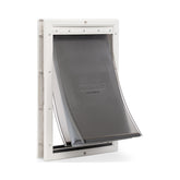 Porte Petsafe Extreme Weather avec triple-flap, isolation et liberté pour chiens et chats.