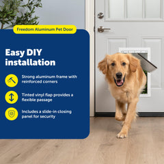Kit d'installation PetSafe Freedom inclus pour montage rapide