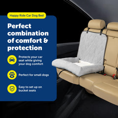 PetSafe Happy Ride intérieur microsuede offre un confort doux.