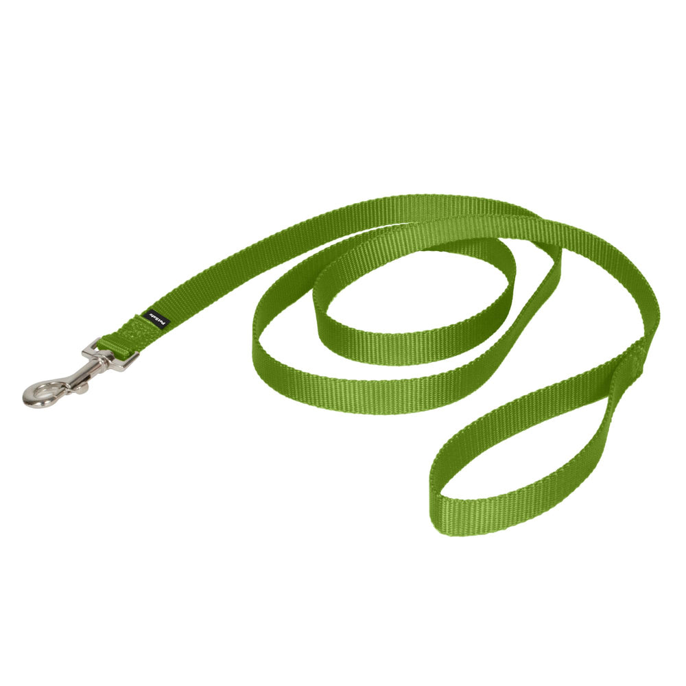 PetSafe Laisse nylon 6 pieds vert pomme, connexion fiable pour promenades.