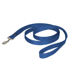 Laisse PetSafe nylon bleu royal crochet-simple pour connexion rapide pendant les promenades.
