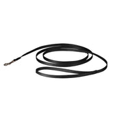 La Laisse PetSafe en nylon noire, vue d'ensemble pour promenades quotidiennes