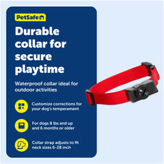 PetSafe mode son seul, entraînement sans choc et sans stress.