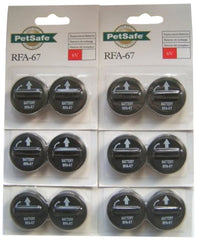 Batterie 6V PetSafe RFA-67D, pack économie, pour colliers et clôtures sans fil.