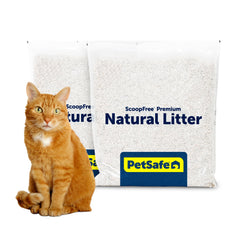 PetSafe ScoopFree galets naturels pour litière offrant une absorption efficace.