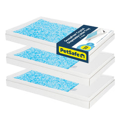 PetSafe ScoopFree litière cristaux jetable: absorption rapide et entretien sans ramassage.