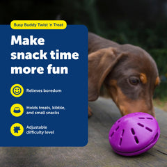 PetSafe Twist'n Treat en caoutchouc durable résistant au mordillement