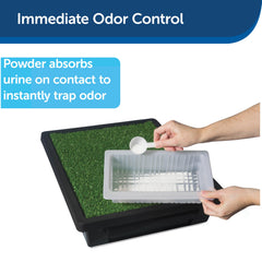 PetSafe Wee Sponge poudre: contrôle d’odeur instantané après chaque urine.