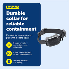 PetSafe YardMax système étendu peut accueillir plusieurs colliers.