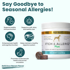 Friandises Petscy Démangeaisons et Allergies Plus: texture savoureuse et soulagement potentiel