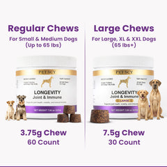 Petscy Longevity – oméga-3 pour peau et digestion.
