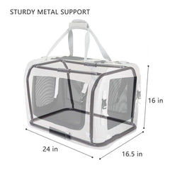 Petseek-tissu-oxford-resistent-nettoyage-facile: matière durable et entretien simple.