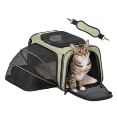 Porte-animal extensible Petsfit pour chat, voyage compact et léger.
