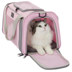 Porte-chat Petsfit en cabine, compact et confortable pour les trajets.