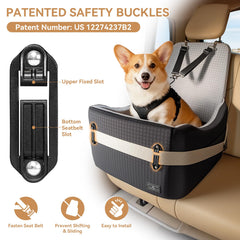 Petsfit siège-auto chien coussin intérieur de 6 pouces pour plus de confort
