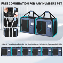 Petskd ventilation par mesh sur cinq faces assure une circulation d air.