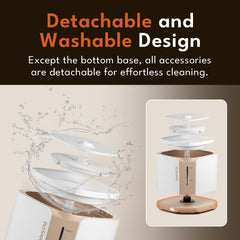 Flux d'eau continu doux pour chats timides et sensibles.