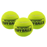 Boules Tuff géantes PetSport USA 4 pouces pour grands chiens, prêtes au jeu