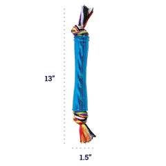 Petstages Orka Stick – extremites nouees pour retirer les débris et stimuler la mâchoire.