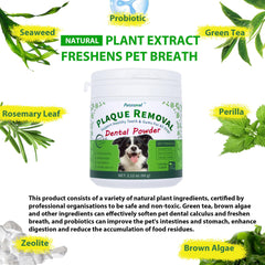 Petstoral Emballage Poudre Dentaire — dosage facile pour routine quotidienne
