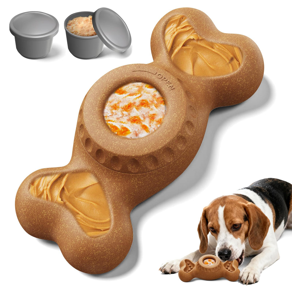 PETSWEET 3-en-1: jouet d'enrichissement interactif pour chiens, stimulation mentale et jeu durable.