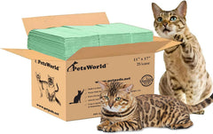 PetsWorld pad-refills litière cœur absorbant pour absorption rapide et durable.