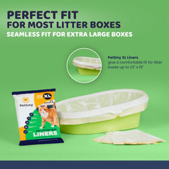 Pettiny 20 XL : barrière anti-fuite et odeurs maîtrisées.