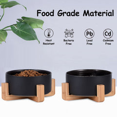 Petygooing bol alimentation et bol eau sur cadre bois confort