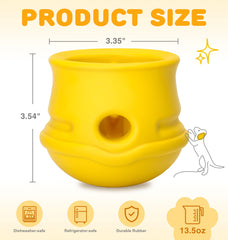 PetZee jouet-frigo-gourmand-chien permet d’explorer les friandises lentement.