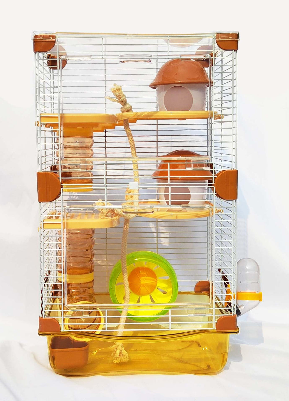 PETZHUBO cage hamster mini — vue générale montrant un espace compact et convivial.