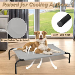 PHYEX lit-dog-bed-revetement-mesh-respirant: surface fraîche grâce au mesh respirant