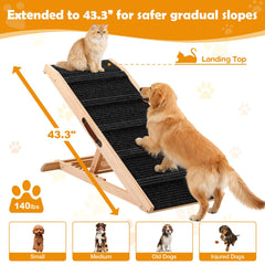 PiChongspace rampe chien, six niveaux pour canapé et lit