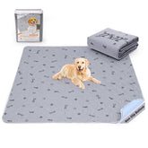 PICK FOR LIFE: tapis lavable chien 72x72, absorption rapide et surface sèche.