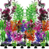 PietyPet, ensemble 25 plantes d'aquarium, couleurs vives pour un décor vivant.