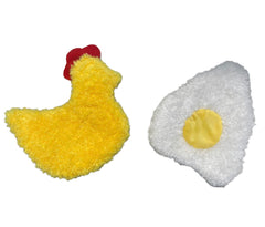 Piggy Poo and Crew: jouet poulet-œuf, bruit crissant pour stimulation sensorielle.